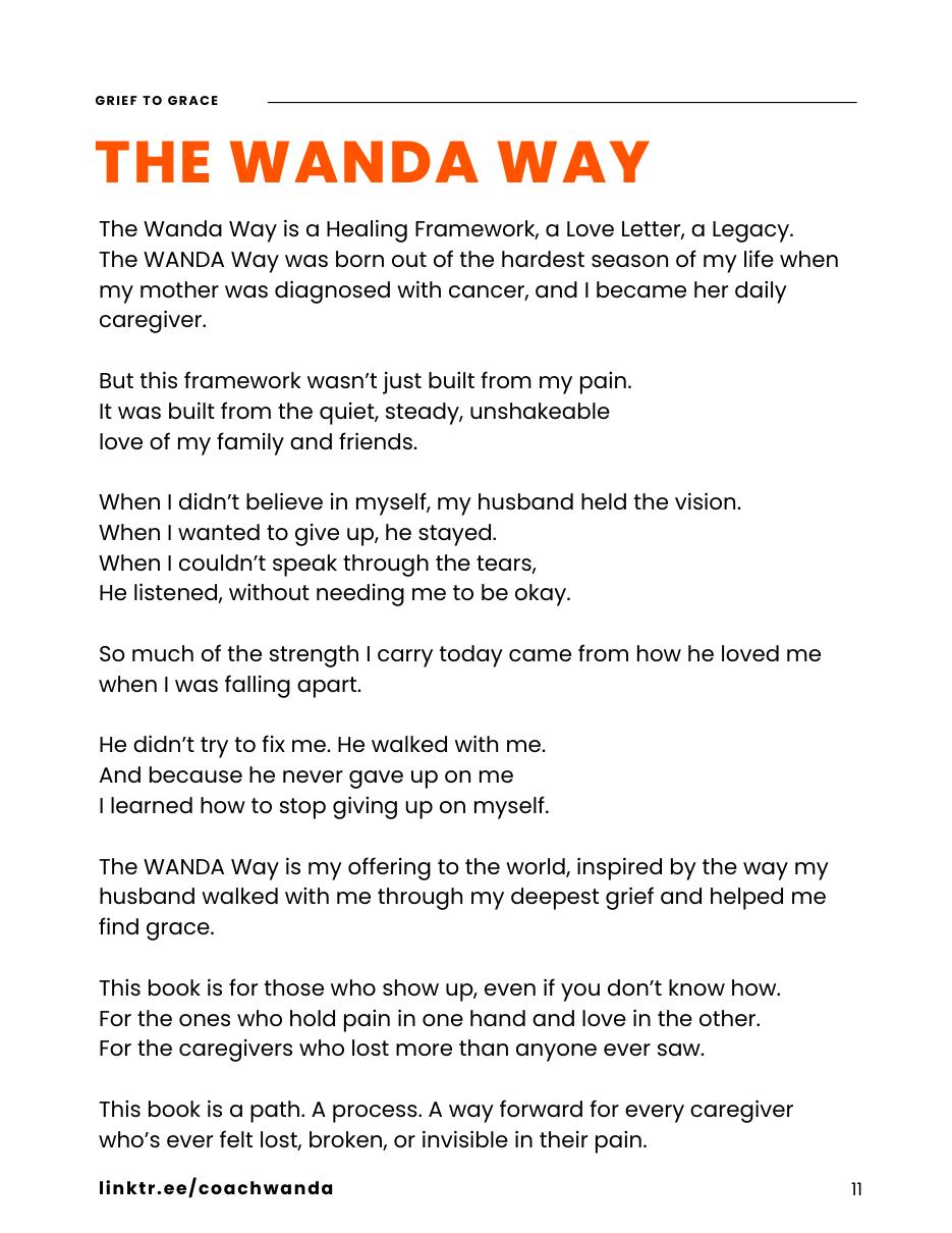 The W.A.N.D.A. Way — Grief to Grace ebook